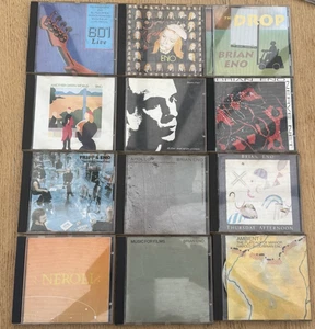 11 Brian Eno CDs + 801 Live All Very Good Condition - Picture 1 of 7