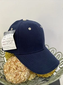 Ventura 41 Group Navy Blue Blank Adjustable Adult Ball Cap Hat - 2006 - NWT - Picture 1 of 3