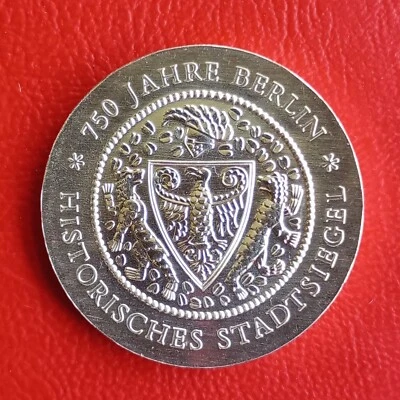 20 Marks DDR 1987 St / 750 Years Berlin / SILVER / J#1617 - Image 1 of 2