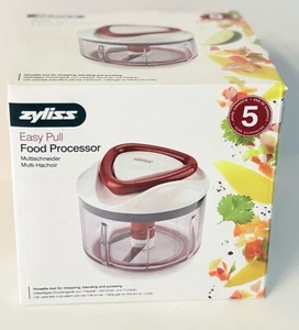 Zyliss Easy Pull Manual Food Processor Chopper Vegetable Camping NOB New - Picture 1 of 6