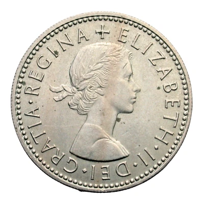 Gran Bretaña 1958 un chelín UNC Foto 1 de 2