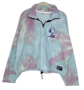Sudadera Peanuts Snoopy Tie-Dye Pullover Polar Charlie Marrón 2XL - Imagen 1 de 6