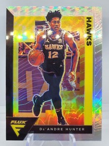 2020-21 Panini Flux DE'ANDRE HUNTER #2  Silver Prizm  MINT!