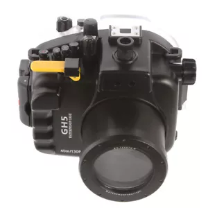 40M Waterproof Underwater Housing Case Cover For Panasonic DMC-GH5 DSLR Camera - Picture 1 of 12