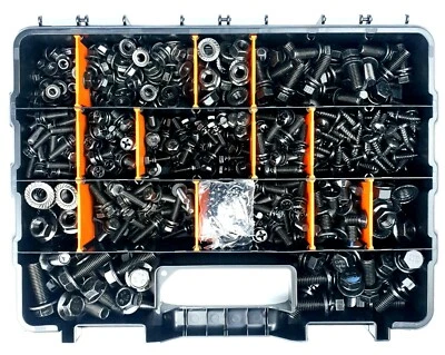 NUT & BOLT KIT 810PC SUITS MITSUBISHI EVOLUTION 2 3 4 5 6 7 8 9 10 LANCER COLT - Image 1 of 4