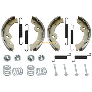 Brake Shoes w/Springs Pins for Yamaha G9/G11/G14/G16/G19/G20/G21/G22/G23/G27/G28 - Picture 1 of 5