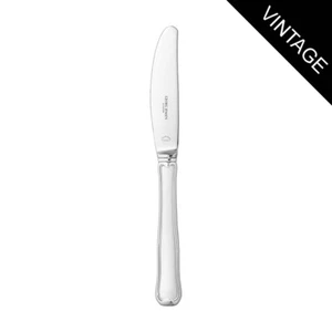 Georg Jensen Silver Dinner Knife, Long Handle - Old Danish/ Dobbelt Riflet - Picture 1 of 1