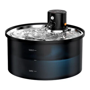 Wireless Cat Water Fountain Cordless: Battery Operated Cat Fountain - 108oz/3.2L - Picture 1 of 13