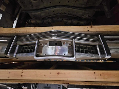 1977 1978 1979 Cupé Sedán Deville parachoques delantero OEM usado Dent Cadillac Fleetwood Foto 1 de 4