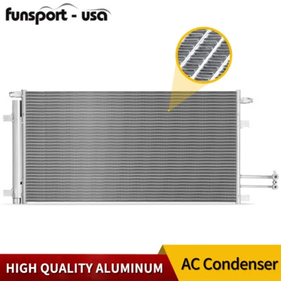 AC Condenser for 14-18 Chevy GMC Silverado Sierra 1500 15-20 Yukon Tahoe 5.3 6.2 - Image 1 of 4