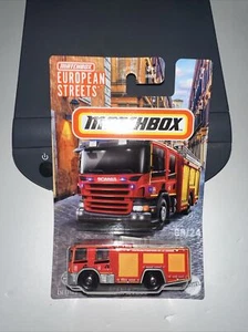 2024 Matchbox European Streets #08 Scania P360 RED | FSC - Picture 1 of 3