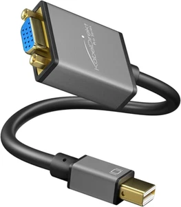 Adattatore/Convertitore Da Mini Displayport Mini DP a VGA Risoluzione Max. WUXGA - Foto 1 di 12