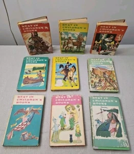 Vintage Best In Children's Books- Classics, Wizard Of Oz, Noah's Ark, Sword & St - Picture 1 of 24