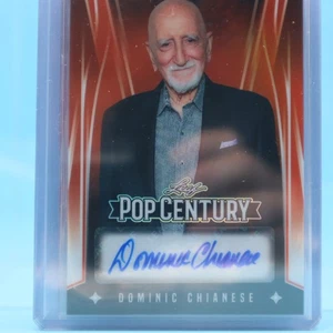 DOMINIC CHIANESE 2025 Leaf Pop Century #3/4 Autograph "ACTOR" - Picture 1 of 2