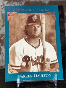 Leaf Studio Darren Daulton Heritage Series 1992 #BC-13 Philadelphia Phillies - Imagen 1 de 2
