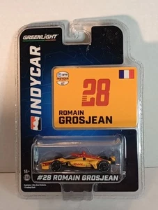 2023 Greenlight Indycar #28 Romain Grosjean 1:64 Diecast NEW - Picture 1 of 6