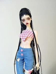 4inch Head BJD Doll Wig Long Dreadlocks Hair 1/4 Popovy Sister Owl Peewid Tawny - Picture 1 of 6