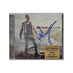 CD autografiado de Hello Fear por Kirk Franklin - Imagen 1 de 1