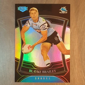 2023 NRL Elite Pearl Special Blayke Brailey Card P029 Parallel Sharks - Picture 1 of 2
