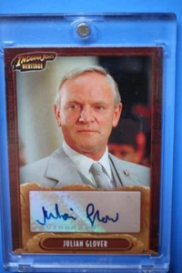 JULIAN GLOVER as DONOVAN 2008 TOPPS INDIANA JONES HERITAGE Autograph AUTO CARD - Picture 1 of 2