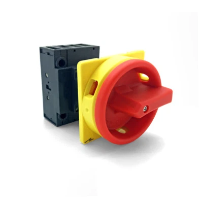 ARLI Hauptschalter 25A 4 polig fronteinbau Drehschalter Trenn 4P25A-E Schalter