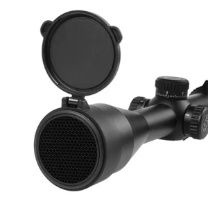 Tactical Metal Mesh Scope Protector Cover for Len Scopes 44mm/50mm/56mm - Picture 1 of 12