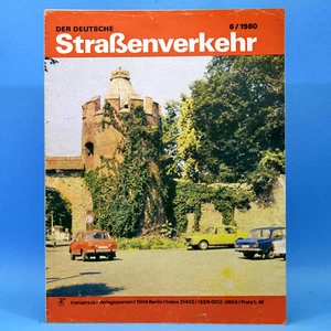 DDR Der Deutsche Straßenverkehr 6 1980 Simson S 51 Rostock Cheb Transit Vidin 13 - Bild 1 von 1