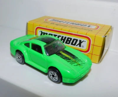 MATCHBOX CAJA AMARILLA #51 PORSCHE 959 Foto 1 de 4