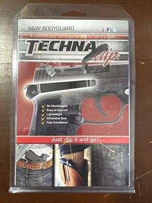 Amend2 Techna Clip Concealed Carry Smith & Wesson Bodyguard 380-Right - BDGBR-F8 - Image 1 of 3