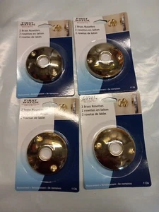 2Pcs 2-1/2"BRS Replacement Roses,No 1136, Belwith Products Llc 4 packs - Picture 1 of 3