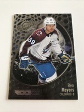 NHL Card, Ben Meyers, Rookie Metal Universe 2022-23, Colorado