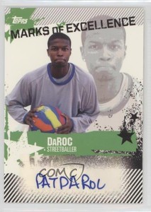 2006-07 Topps Marks of Excellence DaRoc #ME-DR Auto