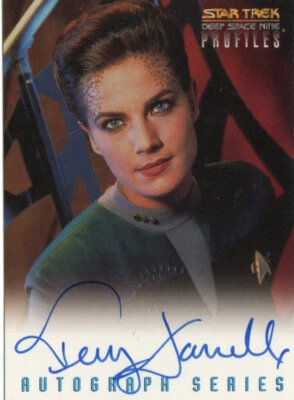 Star Trek Deep Space Nine DS9 Profiles Autograph Auto Terry Farrell Jadzia Dax - Image 1 of 2