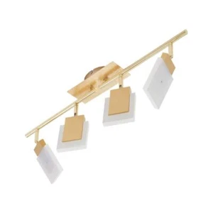 Briloner 3305-047 LED Deckenlampe Glam 4x 4,5W Metall Gold Kunststoff Schwenkbar - Picture 1 of 3