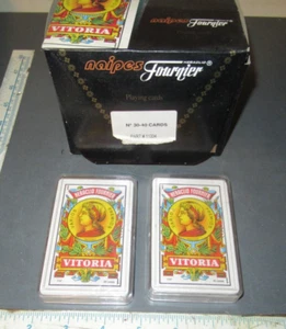 Vintage Heraclio Fournier Vitoria Playing Cards Varios Premios 12 Sealed Decks - Picture 1 of 4