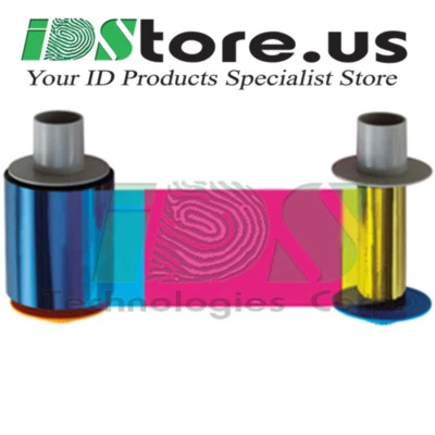 Fargo 84511 YMCK Full Color Ribbon with Resin HDP5600 and HDP5000 - 500 Prints - Image 1 of 2