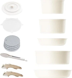 Detachable Nonstick Cookware Set - Stackable Induction Pots and Pans - Picture 1 of 6