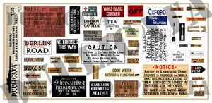 Diorama/Model Accessory - 1/35 British & British Territory Trench Signs #3 - WW1 - Picture 1 of 3