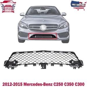 Bumper Grille Front Center Lower For 2012-2015 Mercedes-Benz C250 C350 C300 - Picture 1 of 5