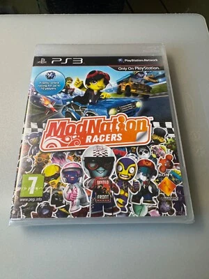 BNIB ModNation Racers PS3 PAL FACTORY SEALED EXCELLENT CONDITION BCES00764 - Image 1 of 3