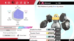 Pokemon Sword and Shield 6iv Melmetal - FAST DELIVERY! - Picture 1 of 1
