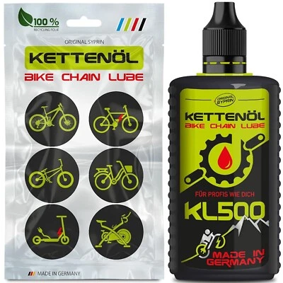Syprin Bicycle Chain Oil KL500 - Ultimate Lubrication & Protection Chain Oil 100ml - Image 1 of 4
