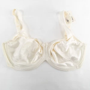 Aviana Bra 34G Ivory Floral Embroidered Full Figure Comfort Strap Style 2455 - Picture 1 of 8