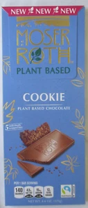 MOSER ROTH PLANT BASED COOKIE CHOCOLATE 4.4-OZ BAR - Picture 1 of 5