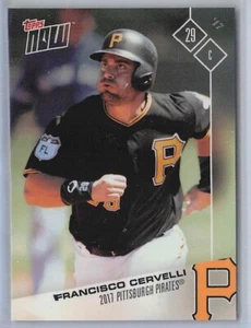 2017 Topps Now #OD-354 Francisco Cervelli Pittsburgh Pirates - Picture 1 of 2