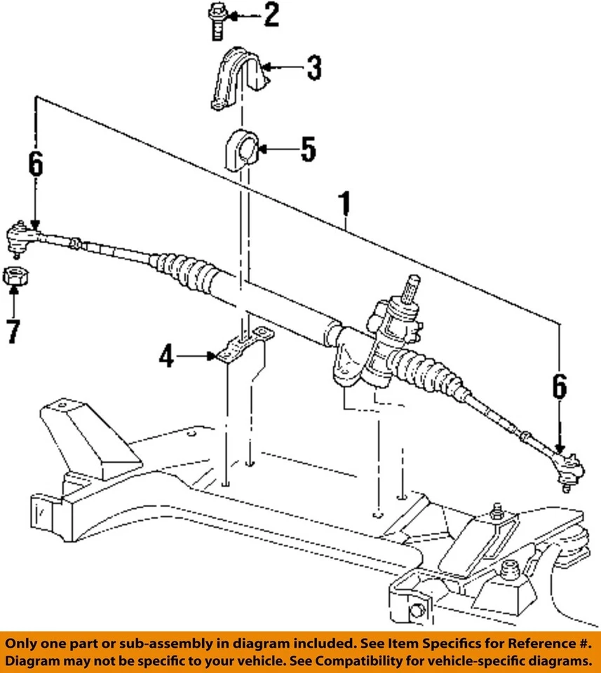 Tornillo de montaje de engranaje de dirección de neón Chrysler OEM 95-99 6501866 Foto 1 de 1