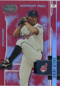 2003 Leaf Certified Materials Mirror Red /100 Jeremy Guthrie #54 - Picture 1 of 1