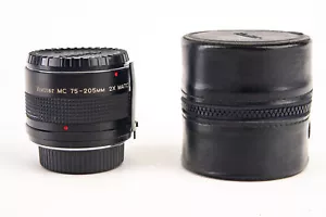 Vivitar MC 75-205mm f/3.5~4.5 2x Matched Multiplier Teleconverter Minolta MD V24 - Picture 1 of 7