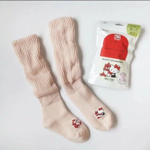 [Okamoto] Socken Kotatsu Socks Sanrio Collaboration Warm Socks Hello Kitty Pink - Bild 1 von 4