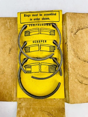 Juego de anillos Clinton 10023 genuino OEM nuevo en stock Foto 1 de 4